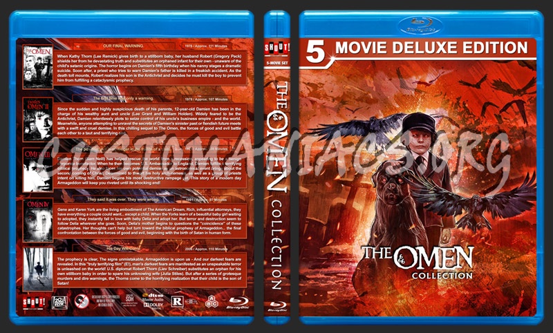 The Omen Collection blu-ray cover