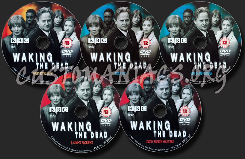 Waking the Dead Season 1 dvd label