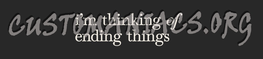 I'm Thinking of Ending Things (2020) 