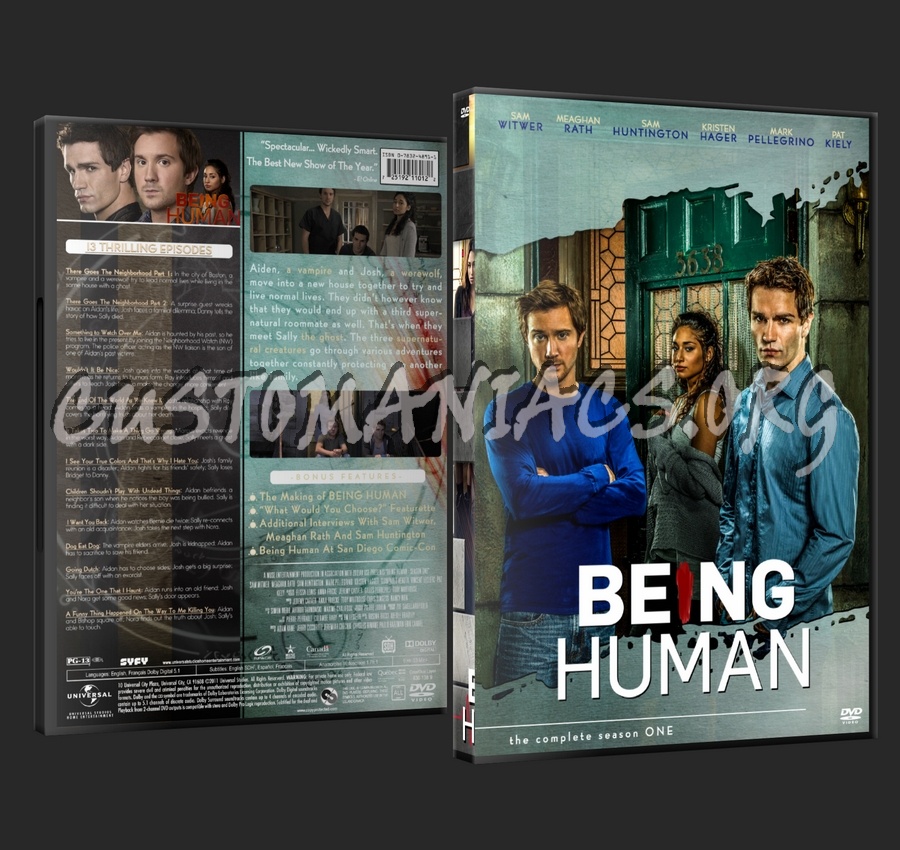 Being Human U.S. (2011) - Season 1 dvd cover