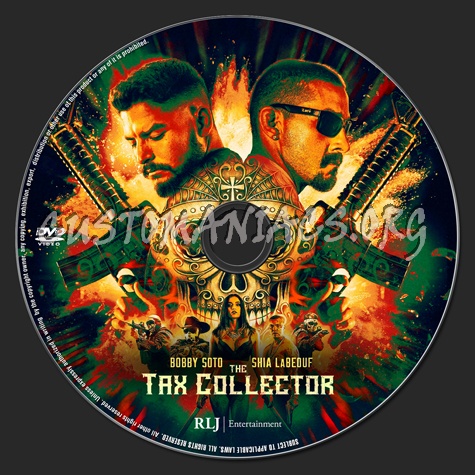 The Tax Collector (2020) dvd label