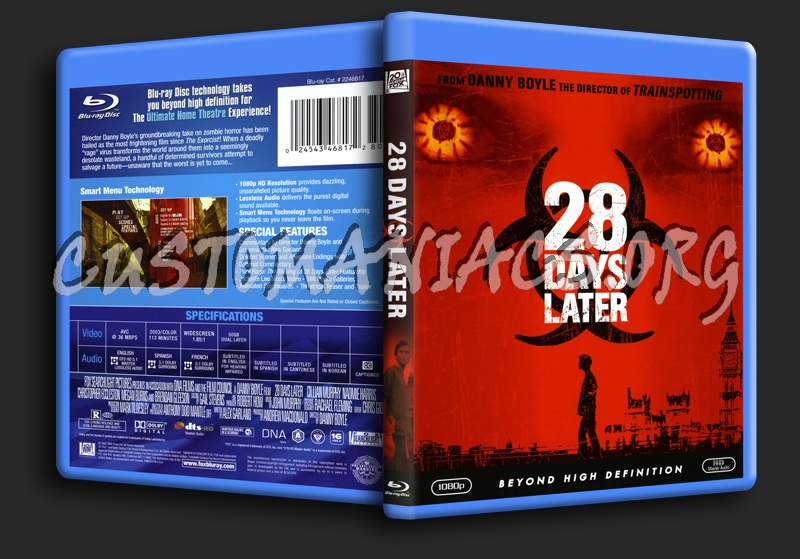 28 Days Later blu-ray cover