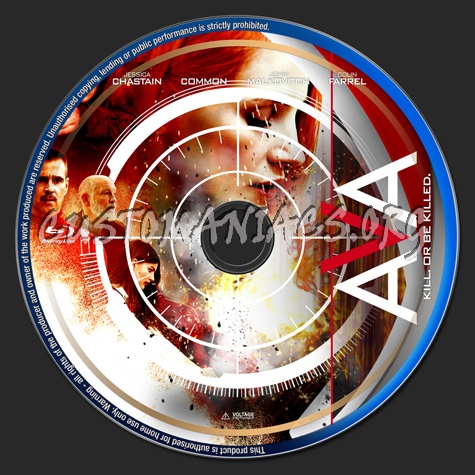 Ava (2020) blu-ray label