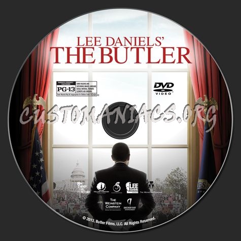 The Butler dvd label