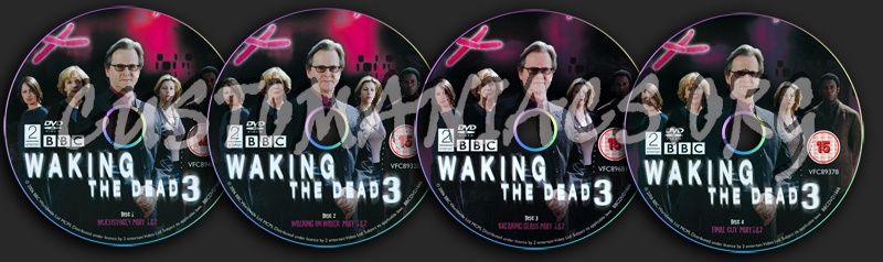 Waking the Dead Season 3 dvd label