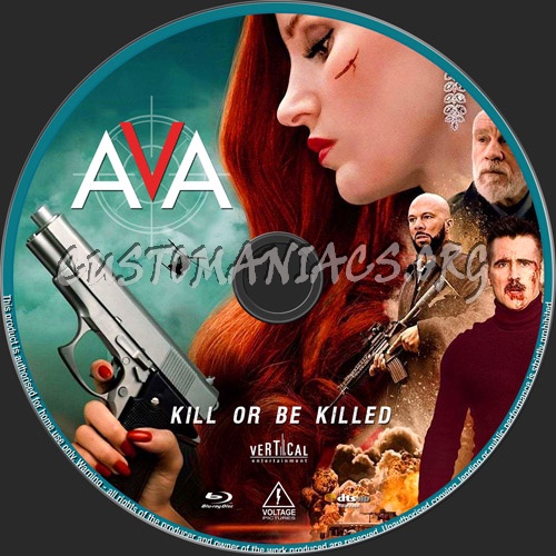 Ava blu-ray label