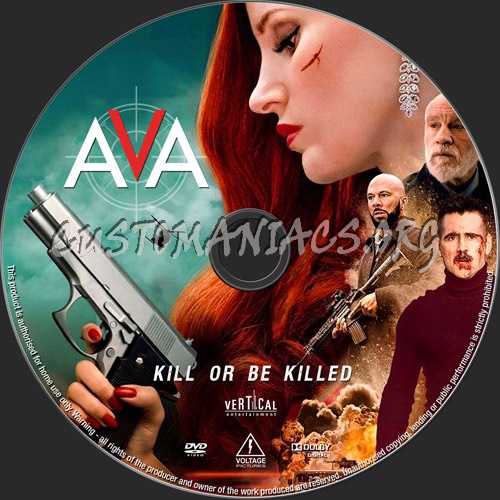 Ava dvd label