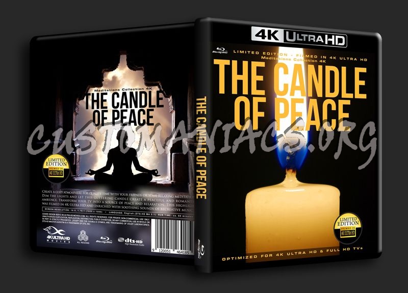 The Candle of Peace 4K blu-ray cover