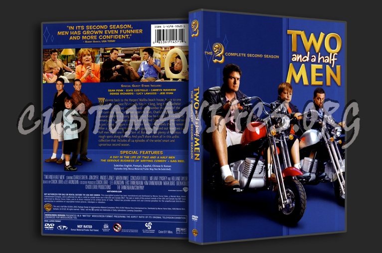 Two ans a Half Men dvd cover