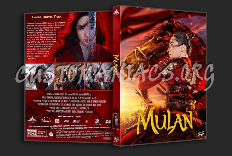 Mulan (2020) dvd cover