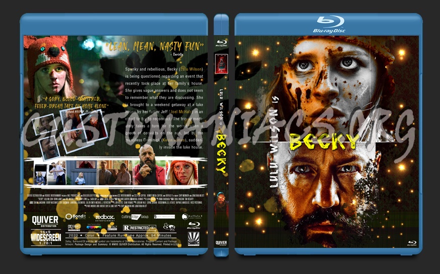 Becky (2020) blu-ray cover