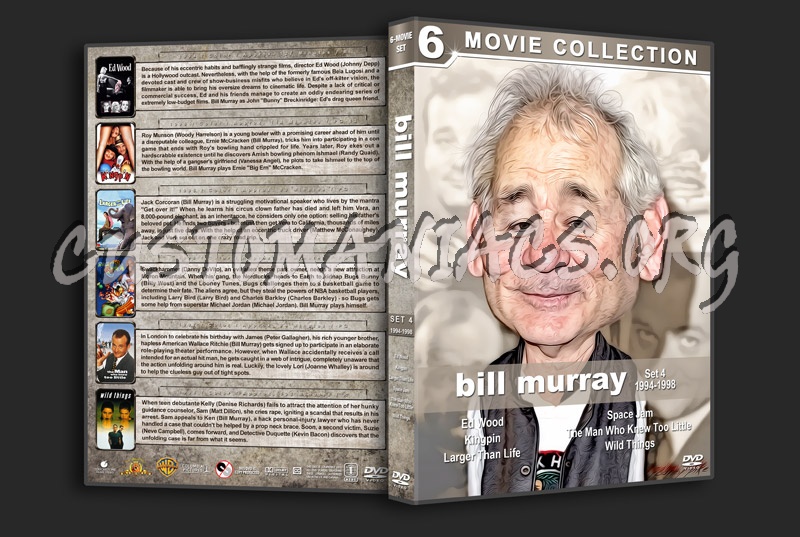 Bill Murray Filmography - Set 4 (1994-1998) dvd cover