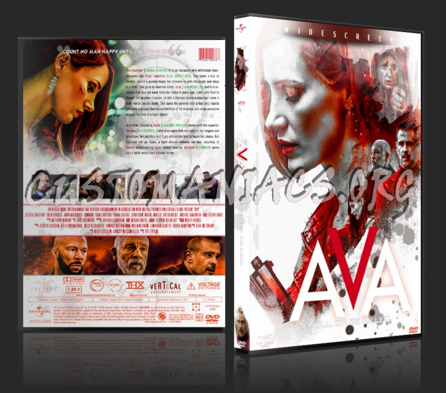 Ava (2020) dvd cover