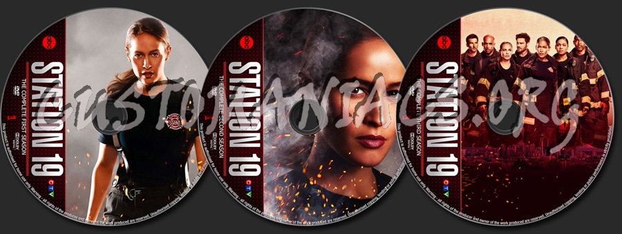 Station 19 Seasons 1-3 dvd label