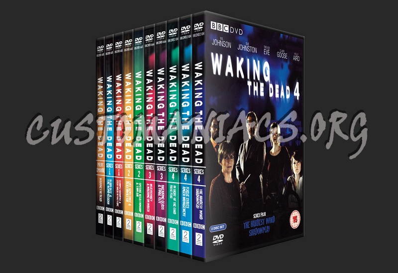 Waking the Dead Series 1-4 dvd cover
