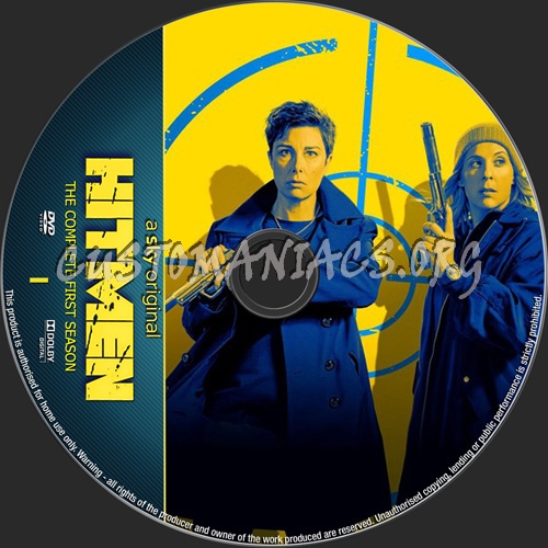 Hitmen Season 1 dvd label