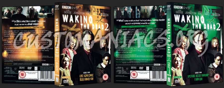 Waking the Dead Series 1-4 dvd cover