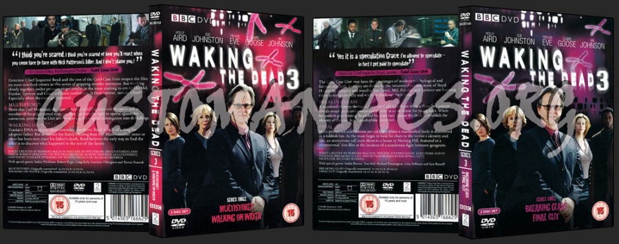 Waking the Dead Series 1-4 dvd cover