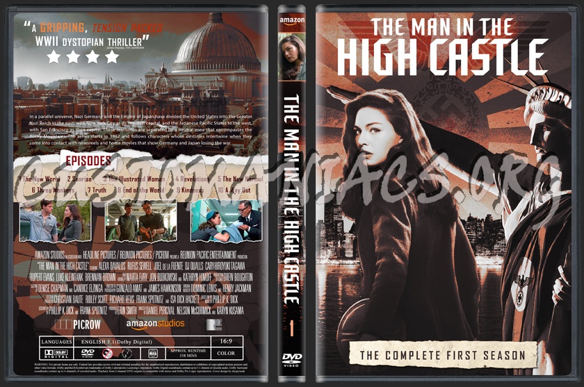 The Man in the High Castle S1-4 dvd cover