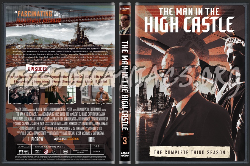 The Man in the High Castle S1-4 dvd cover