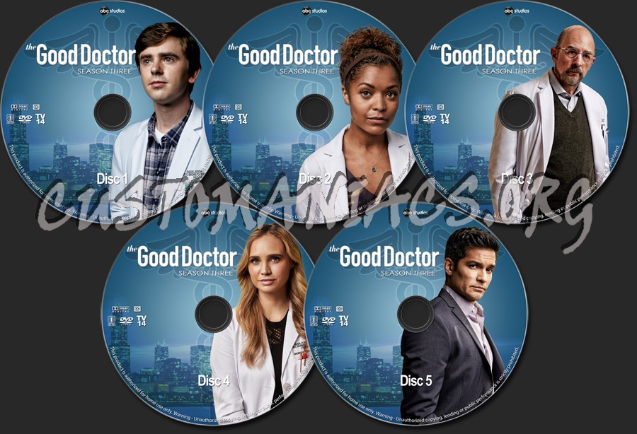 The Good Doctor - Season 3 dvd label
