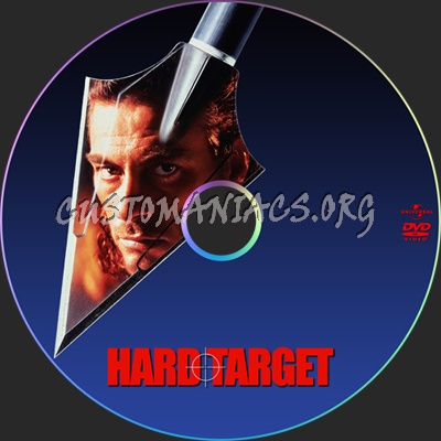 Hard Target dvd label