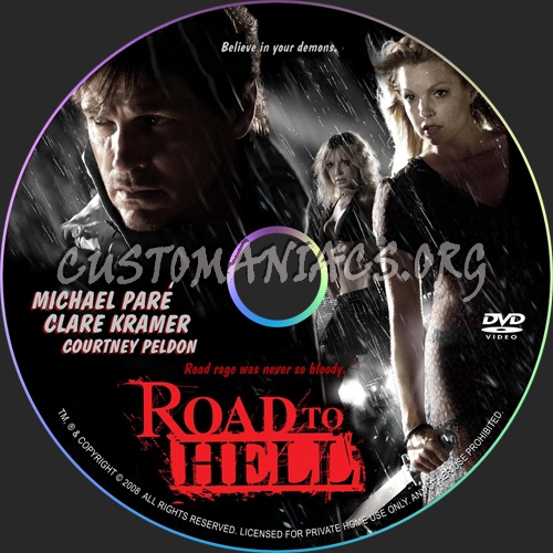 Road To Hell dvd label