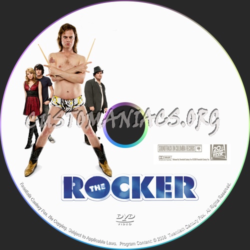 The Rocker dvd label