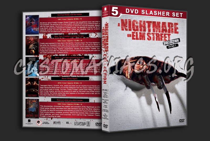 A Nightmare on Elm Street Collection - Volume II dvd cover
