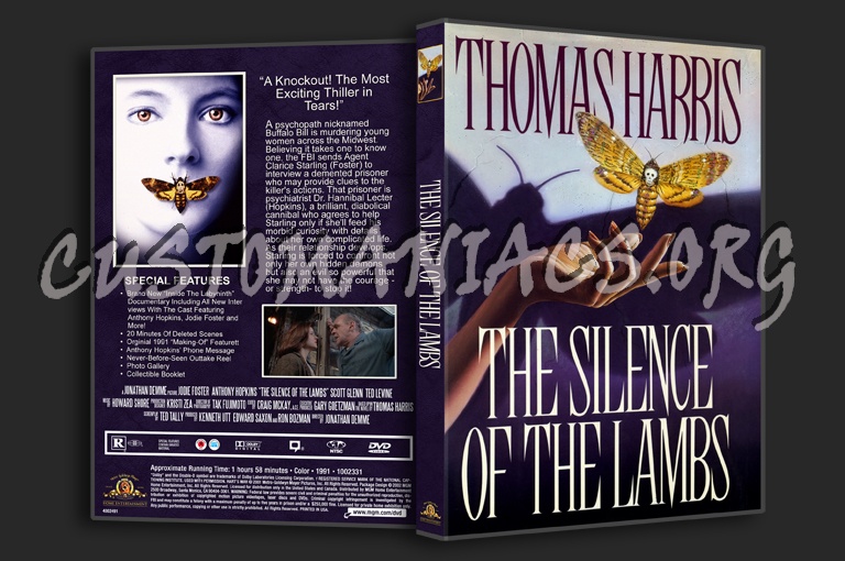 The Silence of the Lambs dvd cover