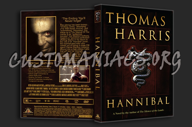Hannibal dvd cover