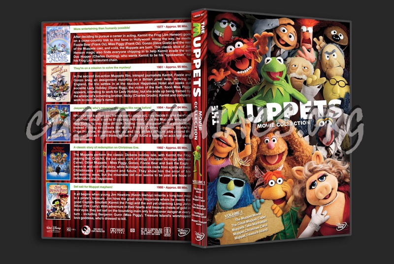 The Muppets  Movie Collection - Volume 1 dvd cover