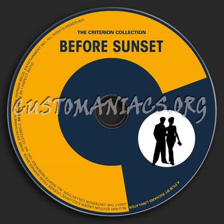 858 - Before Sunset dvd label