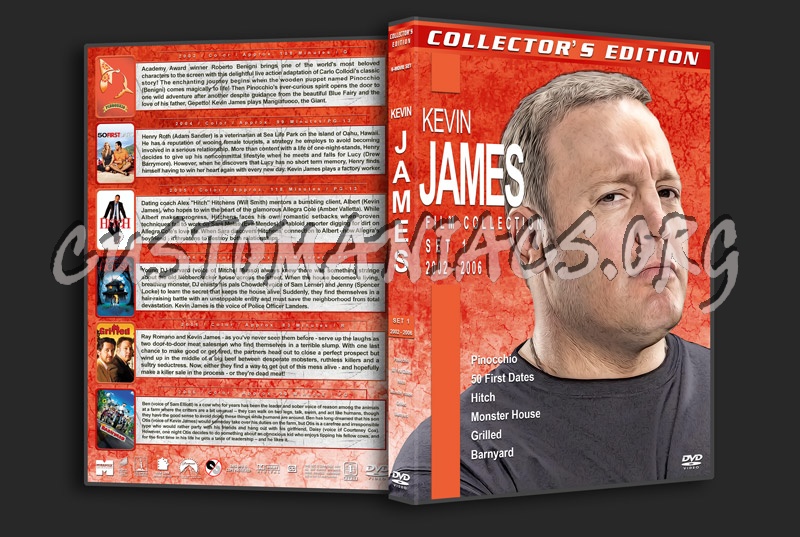 Kevin James Filmography - Set 1 (2002-2006) dvd cover