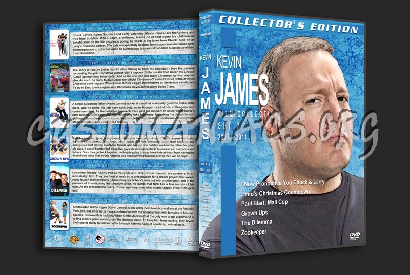 Kevin James Filmography - Set 2 (2007-2011) dvd cover