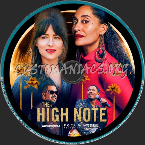 The High Note blu-ray label