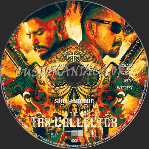 The Tax Collector dvd label
