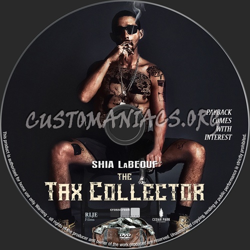The Tax Collector dvd label