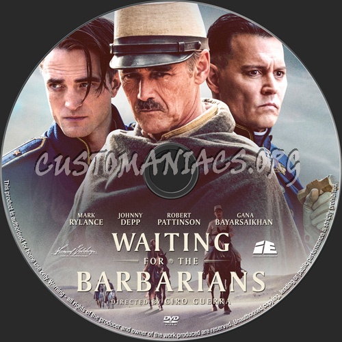 Waiting For The Barbarians dvd label