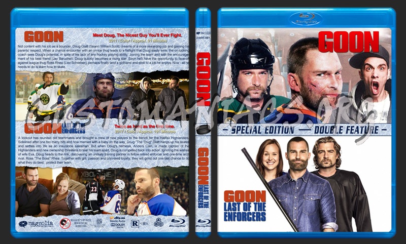 Goon Double Feature blu-ray cover