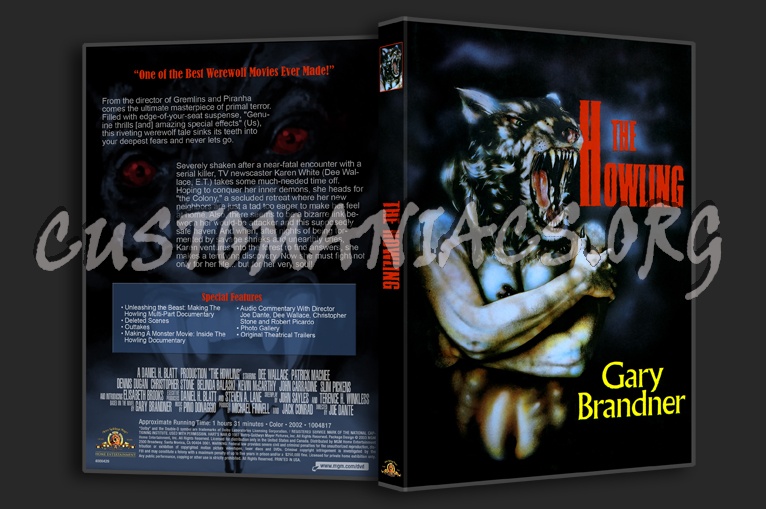 The Howling dvd cover