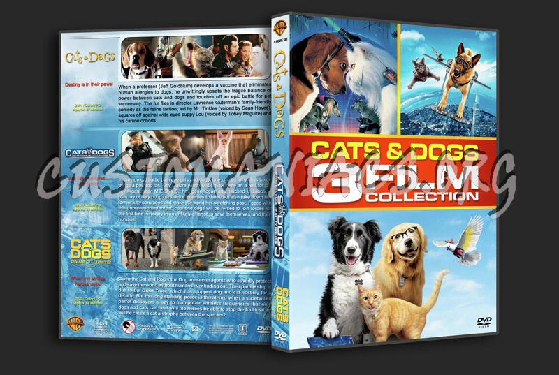 Cats & Dogs 3-Film Collection dvd cover