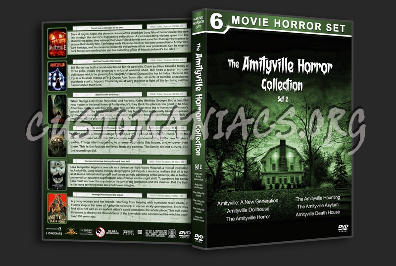 Amityville Horror Collection - Set 2 dvd cover