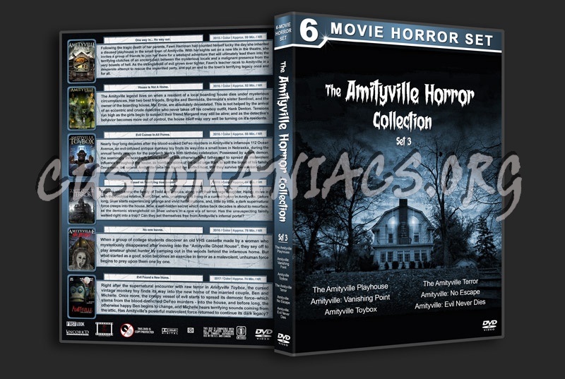 Amityville Horror Collection - Set 3 dvd cover