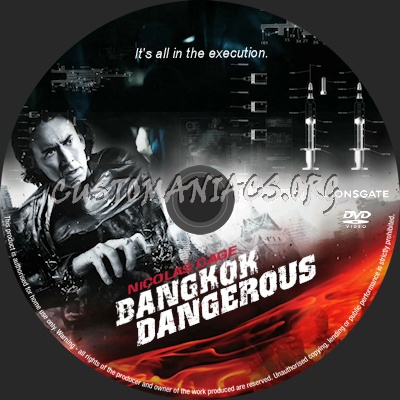 Bangkok Dangerous dvd label