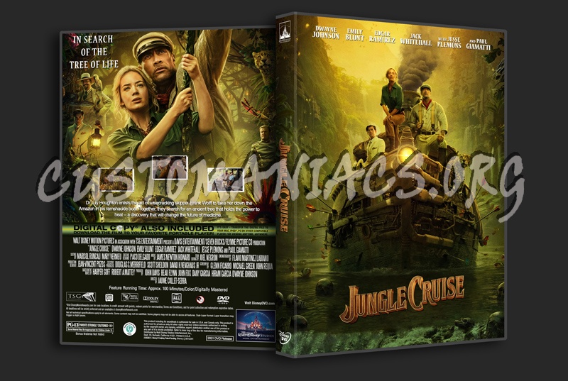 Jungle Cruise dvd cover