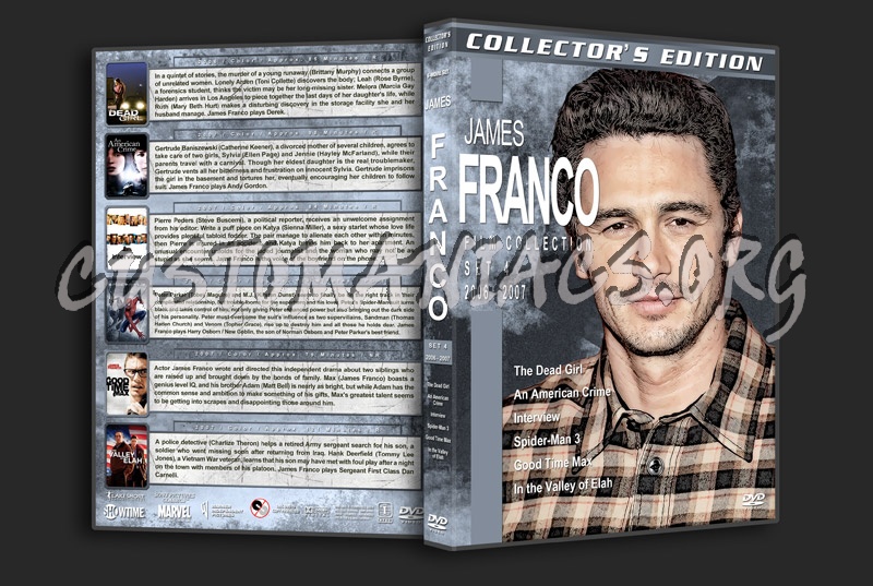 James Franco Filmography - Collection 4 (2006-2007) dvd cover