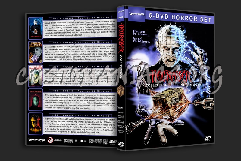 Hellraiser Collection - Volume I dvd cover