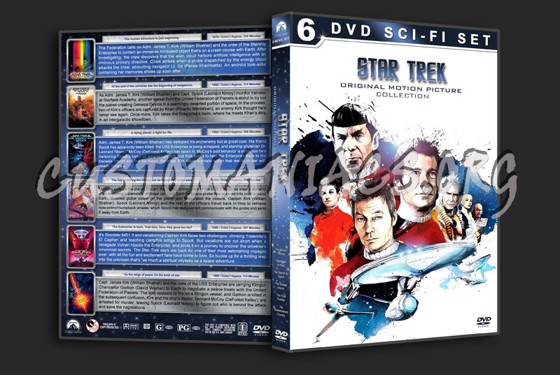 Star Trek: Original Motion Picture Collection dvd cover