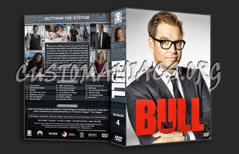 Bull - Season 4 dvd cover